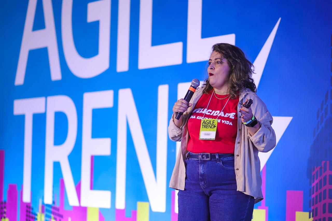 Responsabilidade pela própria felicidade: Amanda Machado inspira empresas no Agile Trends GOV 2024, em Brasília